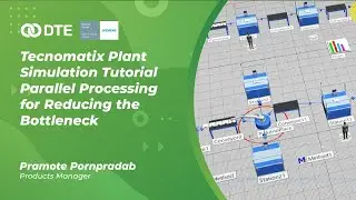 Tecnomatix Plant Simulation | Parallel Processing for Eliminate the Bottleneck | Free download