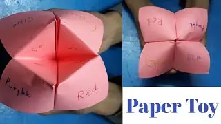 how to make a paper toy | fortune teller | origami | kagaj ka khelona