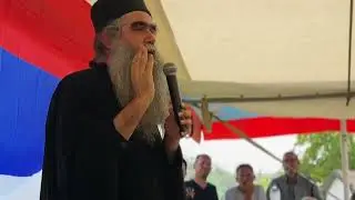 2024 08 19 Обраћање о. Рафаила народу у Кришковцима на Преображење