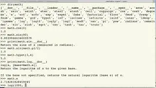 Importing Standard Library and User-Defined Python Modules