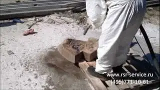 Удаление краски с дерева. Состаривание поверхности. Мягкий бластинг.
