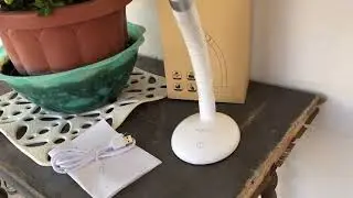 Aglaia Rechargeable LED Desk Lamp (LT-T16) Unboxing