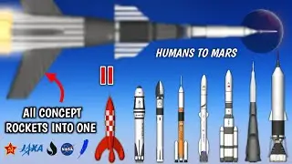 World's All In One Ultimate Rocket Launch Humans To Mars in Spaceflight Simulator