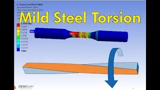 Torsion test on Mild Steel