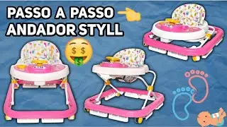 Andador Styl Baby .Como montar passo a passo