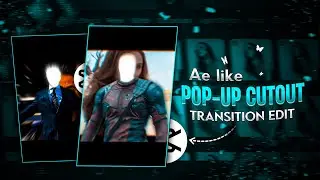 Fictic like pop-up cutout transition in capcut ☠️ || Edit with GK