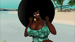 Cheyenne at the Beach