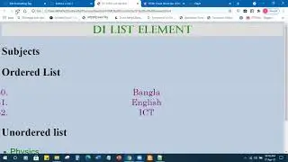 17-04-2021-D1-HTML List Element