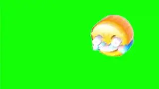 Dying Funny Laugh Emoji Meme Green Screen EXE [Chroma Key]
