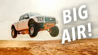 Full Send In My Baja F-150 - How High Can We Jump It?