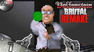 Zio McCall's Brutal Wolfenstein 3D (REMAKE) Прохождение без комментариев - Часть 7