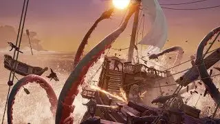 НАШЛИ КРАКЕНА В SEA OF THIEVES ● BlackSilverUFA & Dariya_Willis