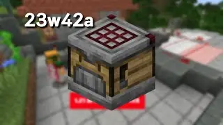 Crafter มารายงานตัว! | @minecraft 1.21 | Snapshot 23w42a