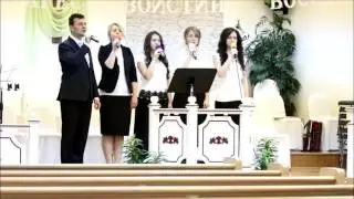 "Ты воскрес из мертвых" - Russian Christian Song (Alex Ryabukha и семья Лунченко)