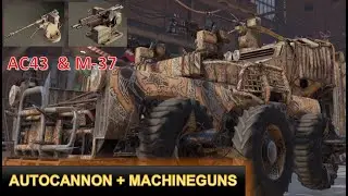 Crossout - Training with AC43 Rapier Sniper & 2 x M-37 Piercer