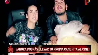 ¡Ahora podrás llevar tu canchita al cine!
