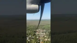Кто угадает город по заходу на посадку? #самолет #utair #посадка