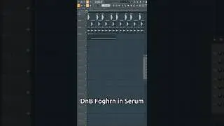 How to make a quick and dirty dnb foghorn 