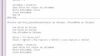 Visual Basic 6.0 Game