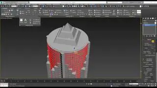 Как выбрать одинаковые полигоны без ID Material в 3ds max