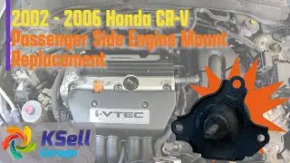 Replace Passenger Side Engine Mount on 2002 - 2006 2nd Gen Honda CRV