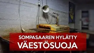 Sompasaaren hylätty kylmän sodan aikainen väestönsuoja
