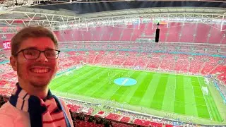 Watching Lionesses v Germany Women at Wembley!