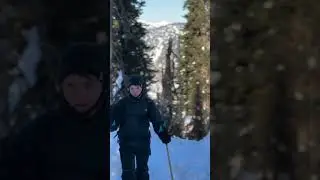 Фрирайд на Казыре (Лужба, Кузнецкий Алатау)