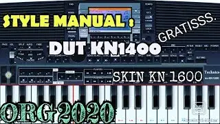 DANGDUT KN 1400 : MANUAL +  SKIN KN160  [] ORG 2019/2020 FREE