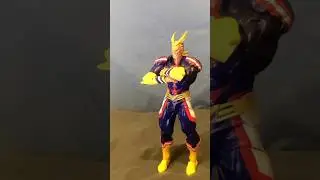 Now that’s hamboning! (Revoltech Amazing Yamaguchi My Hero Academia All Might Stop-Motion Animation)