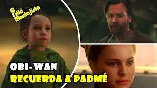 OBI-WAN KENOBI habla con LEIA y recuerda a PADMÉ AMIDALA. Escenas del capítulo 1 y 2