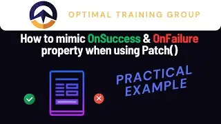 How to Mimic OnSuccess and OnFailure with Patch in Power Apps 🚀 | Step-by-Step Tutorial