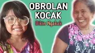 kocak abis !! cucu vs nenek✔