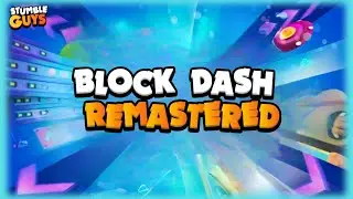 Playing Block Dash REMASTERED in Stumble Guys 🔥