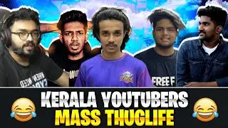 ഇവരിൽ ആരാണ് THUGLIFE ആശാൻ 😂✌️ || KERALA 7 YOUTUBERS THUGLIFE VIDEO 💝🕺