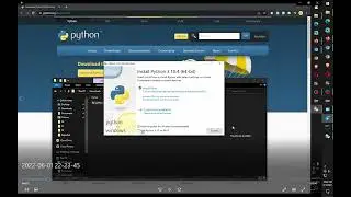 Installed Python but running command line python opens up Microsoft Store instead. Modify install ..