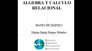 Algebra Relacional Parte 1