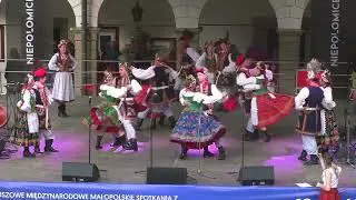 Jadownicka Polka 2x -  ZPiT Zagórzanie - Małopolskie Spotkania z Folklorem - Niepołomice
