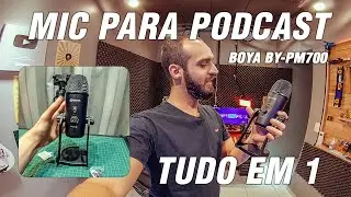 MICROFONE PARA PODCAST BOYA BY-PM700