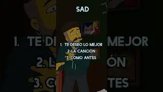 MOOD DE CANCIONES CON @BadBunnyPR  | Ep. 1 #shorts