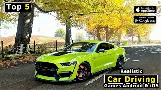 Top 5 Realistic Car Driving Games For Android & iOS 2024 | Part 2