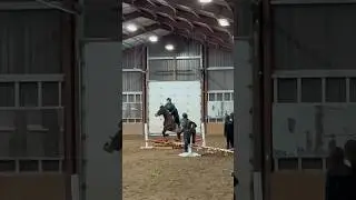 My fav jump night line 😍 #equestrian #horse #horsejumping #ThatHorseGirl #horseriding #canter #jump