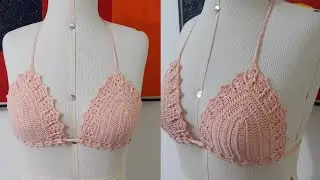 Biquíni de crochê (parte de cima ( P/ M/ G e GG)