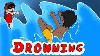 She ALMOST DR0WNED Me!! - Animated Story
