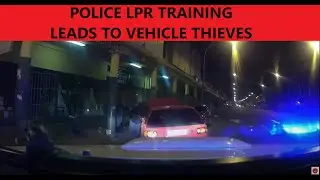 CATCHING CAR THIEVEVES WHILE TRAINING POLICE