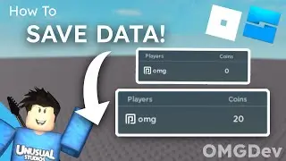 Save & Load User Data With DataStoreService (simple way) Roblox