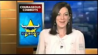News Reporter Caught Day Dreaming