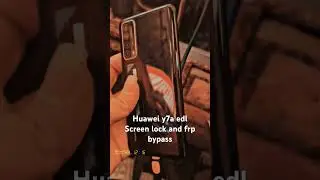 Huawei y7a screen lock remove hard reset and frp bypass edl model unlocktool 
