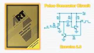 Pulse Generator Circuit - Art of Electronics Exercise 2.3