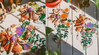 making suncatchers as prizes for my shop